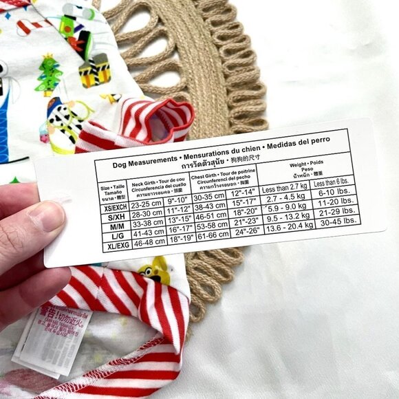 NWT Disney Tails Pixar Christmas Pet Tee Size S - Picture 3 of 5